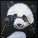 Großer Panda 1; Acryl auf Leinwand;
120 x 120 cm